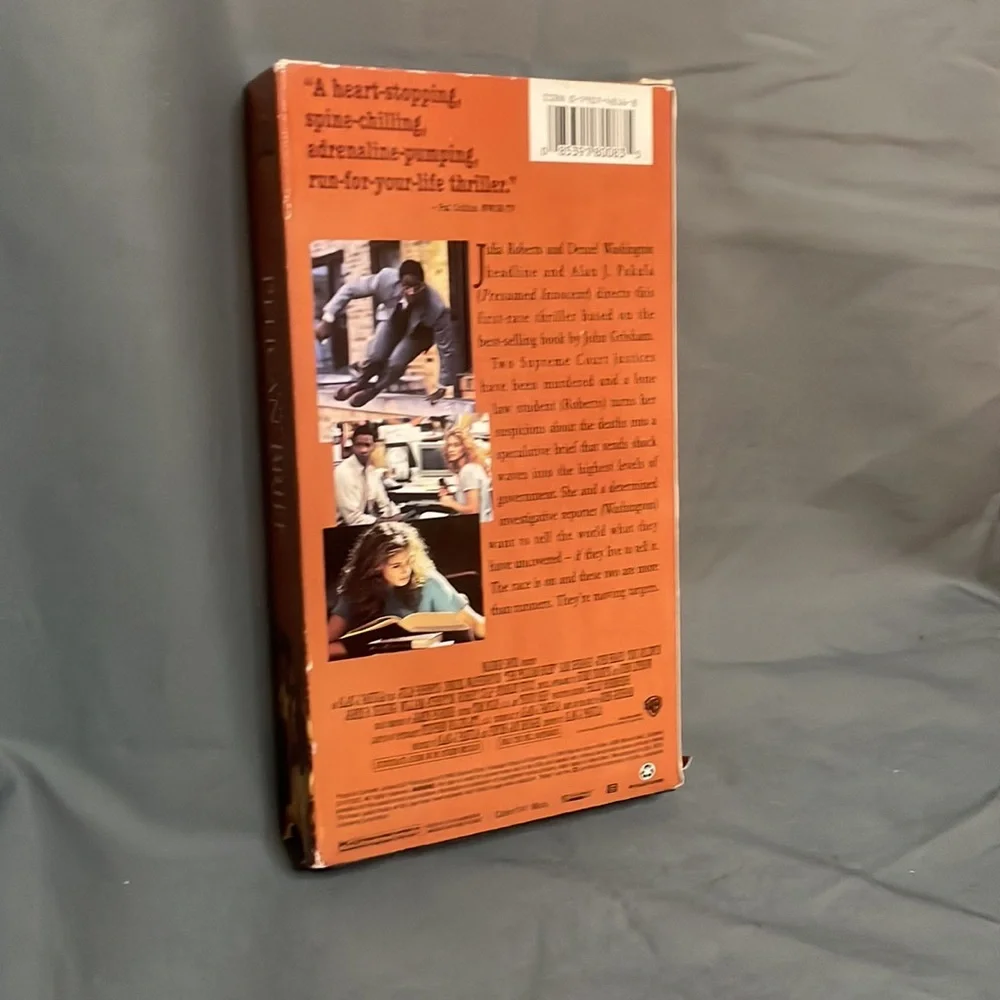 The Pelican Brief VHS Tape